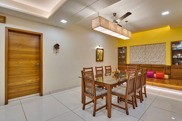 modern dinning room interior designs in Lucknow